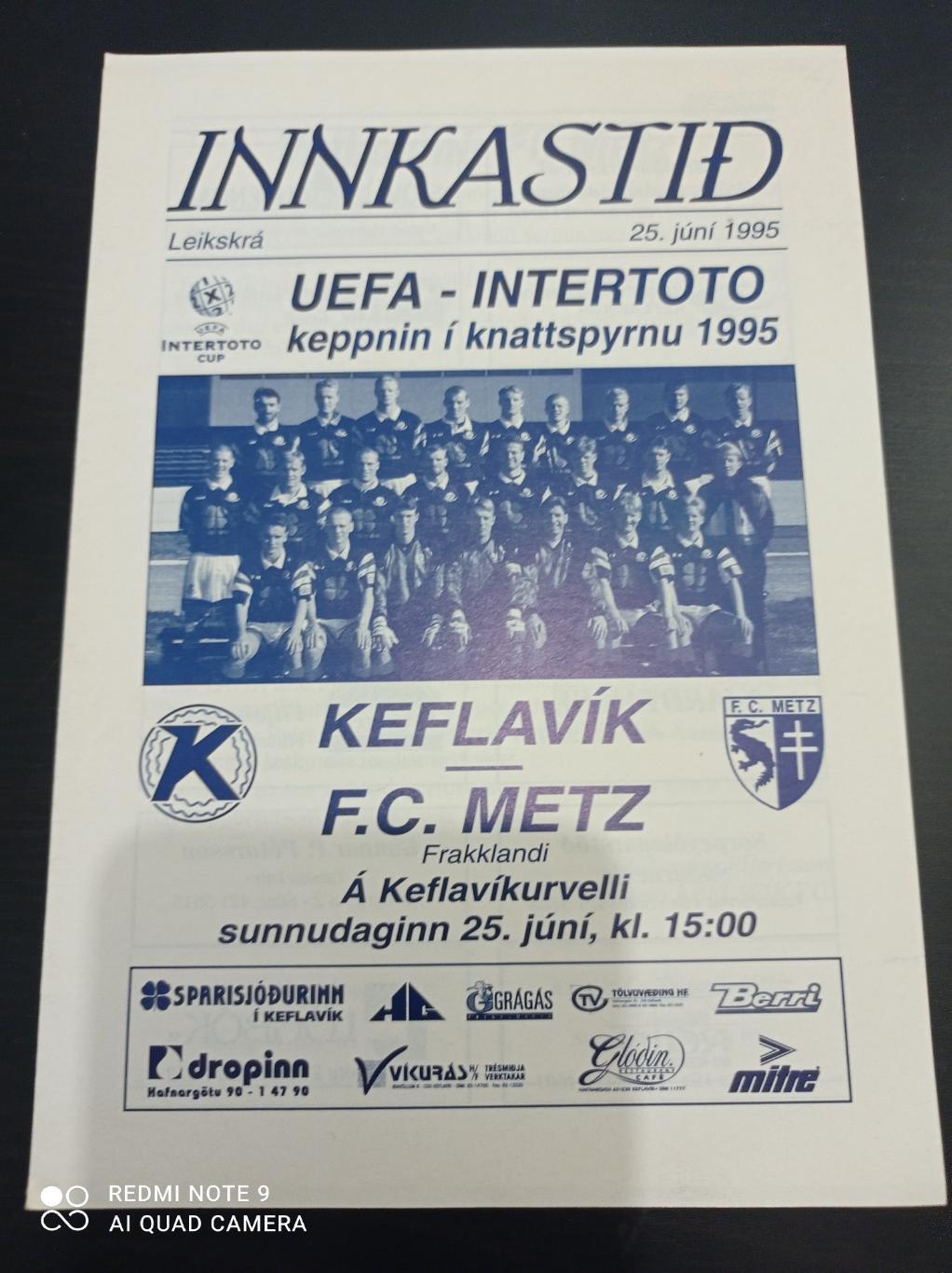 Кефлавик - Метц 1995