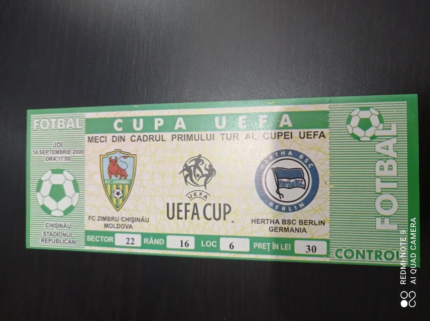 Зимбру - Герта 2000