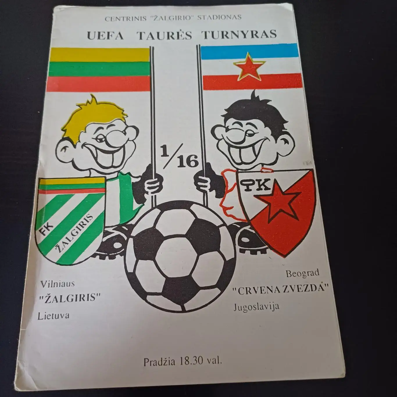 Жальгирис - Црвена Звезда 1989