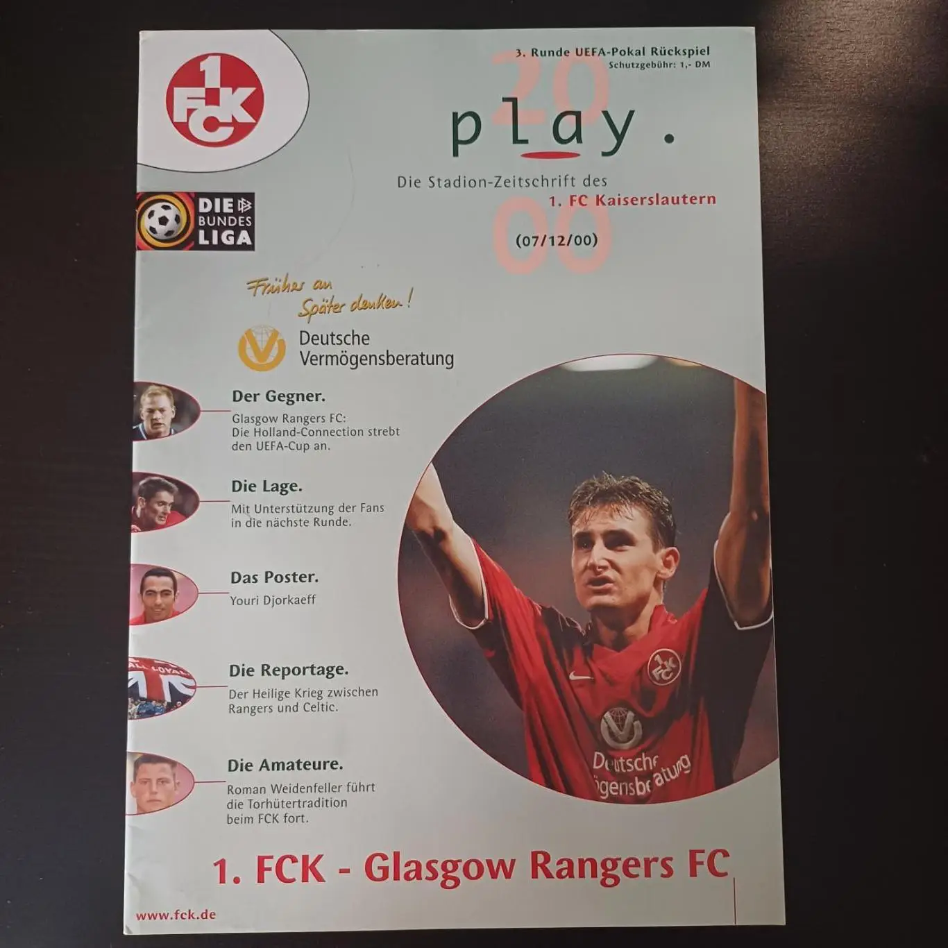 Кайзерслаутерн - Глазго Рейнджерс 2000