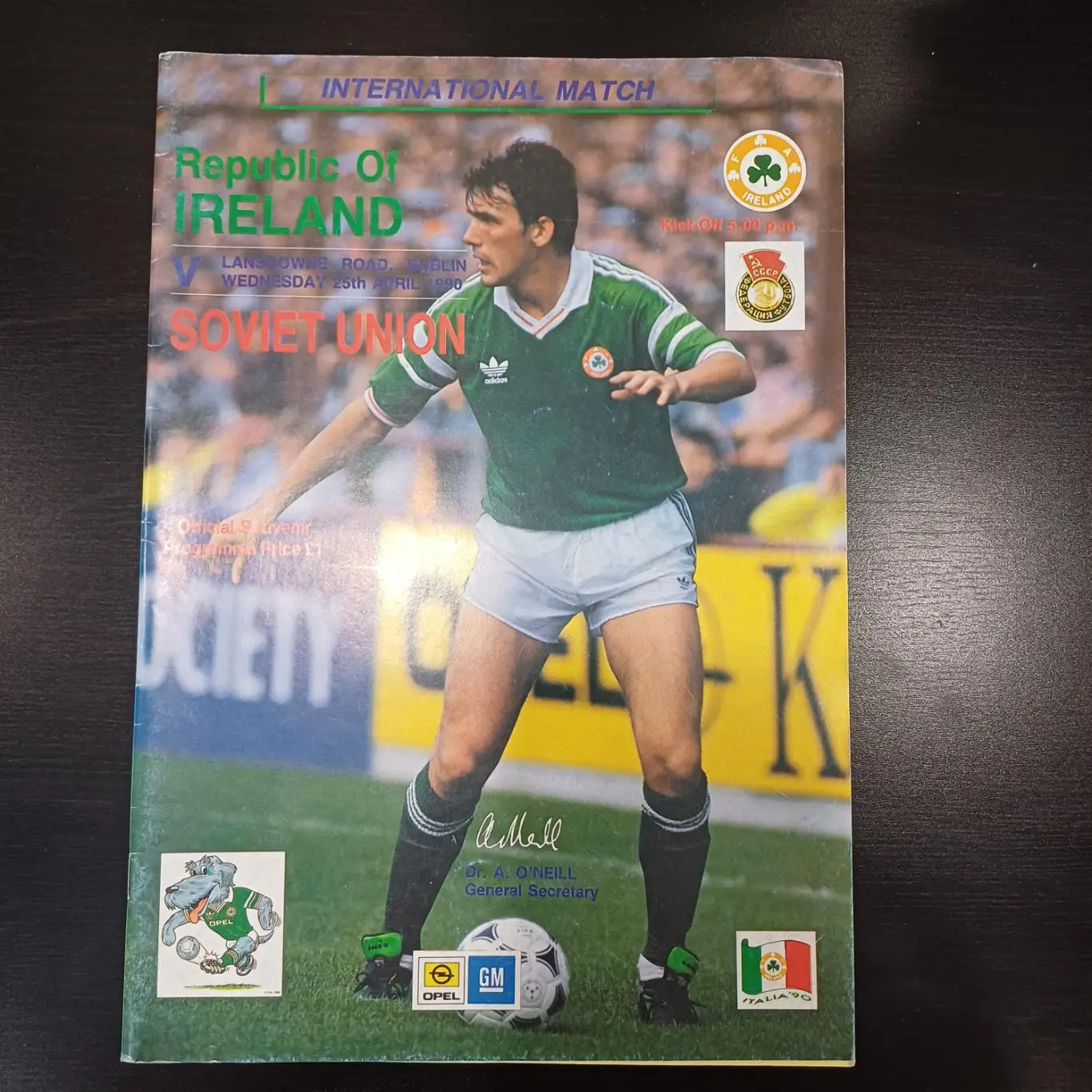 Ирландия - СССР 1990