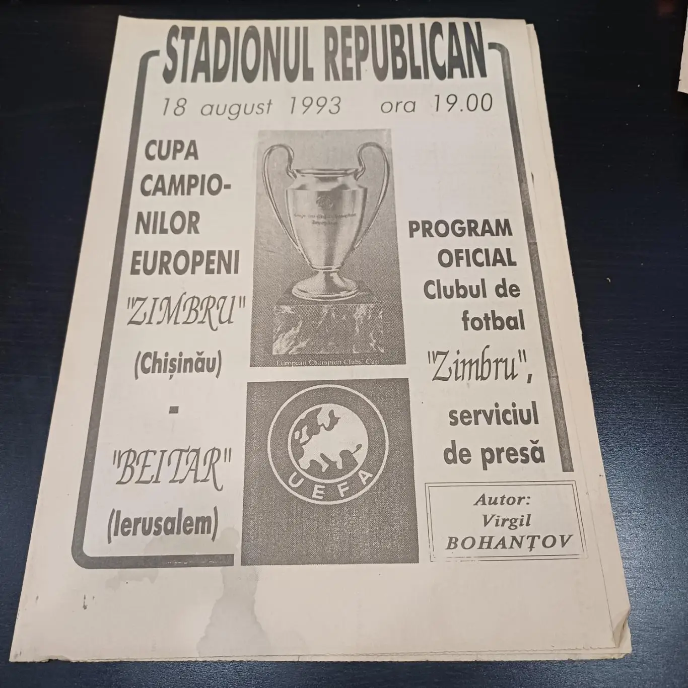 Зимбру - Бейтар 1993