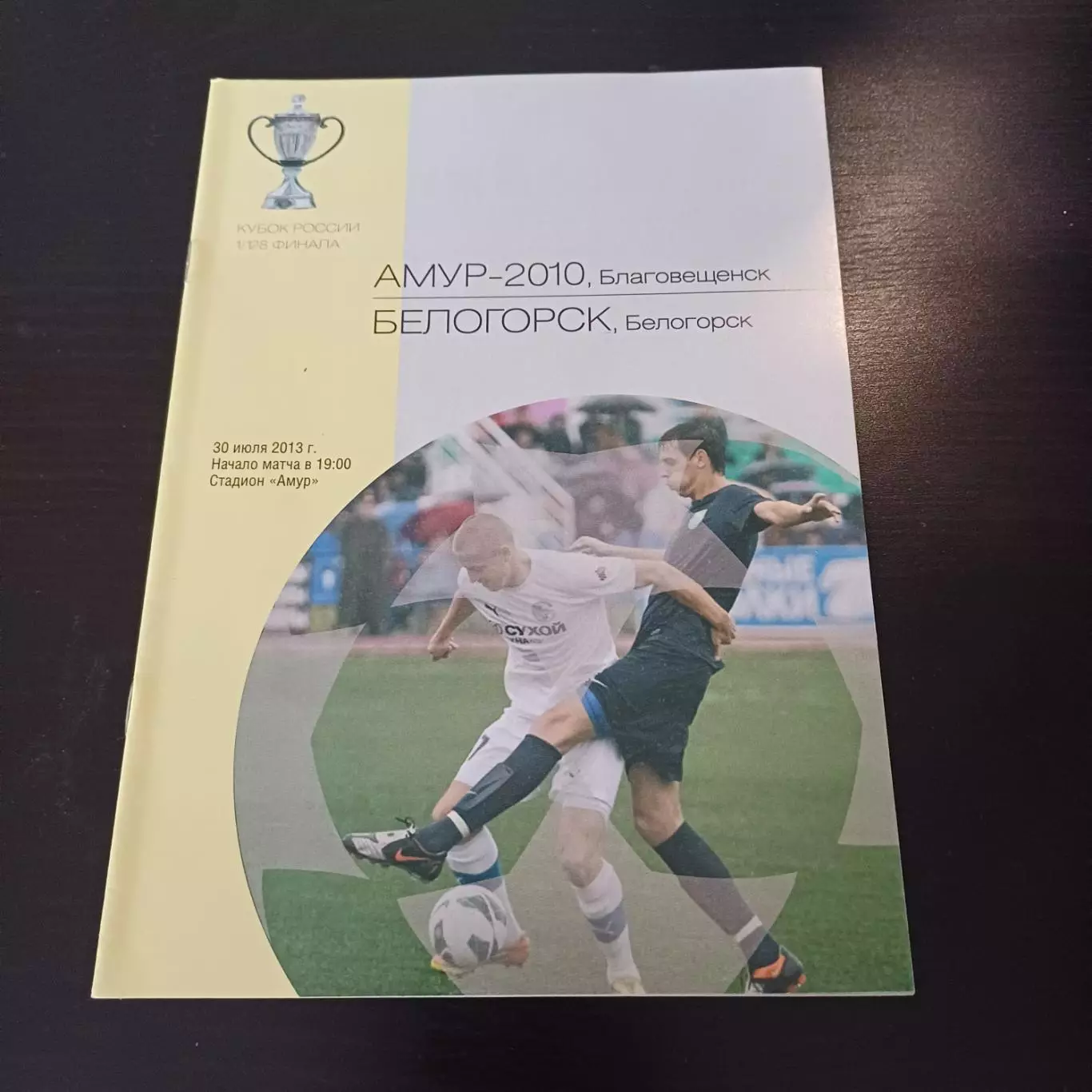 Амур - Белогорск 2013 кубок
