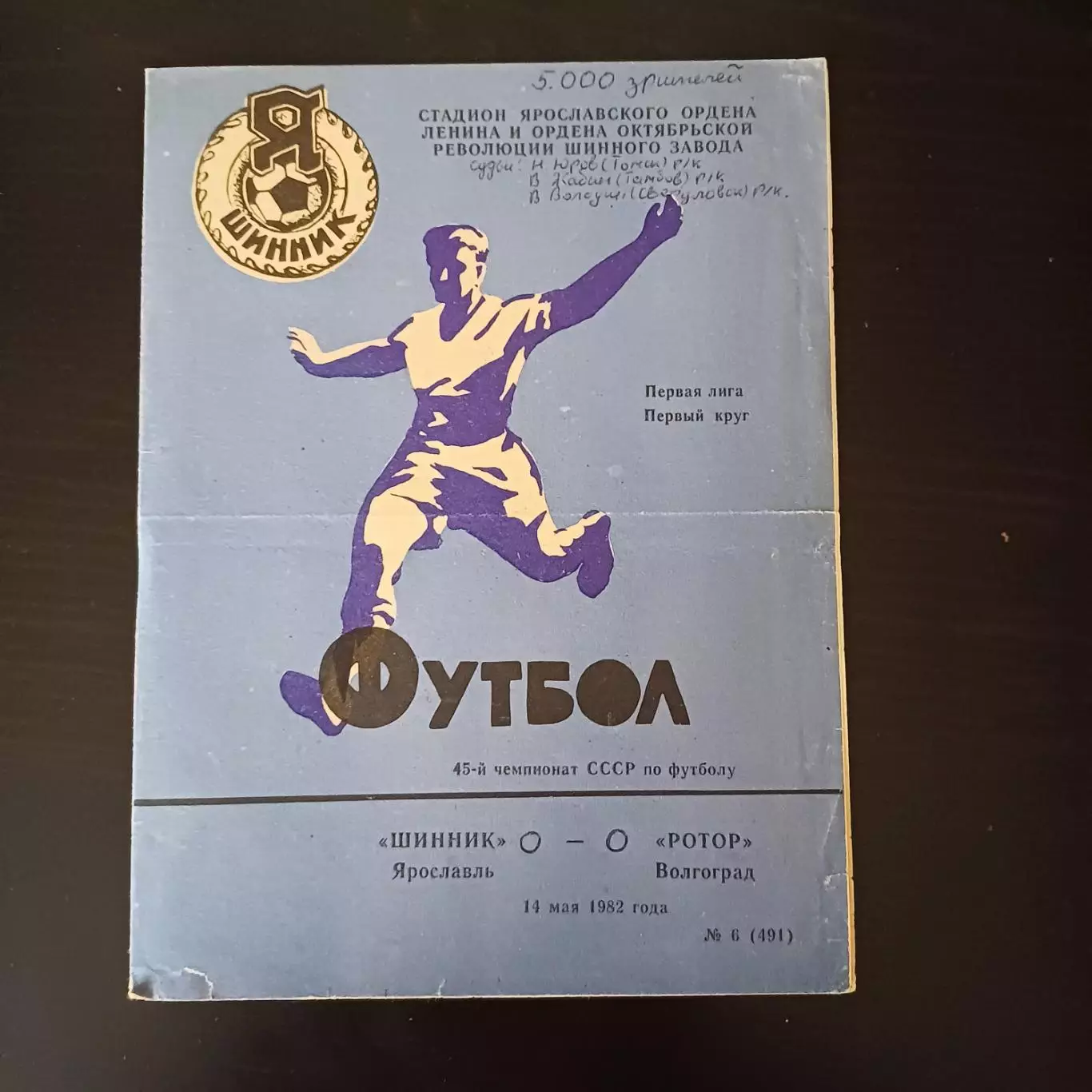 Шинник - Ротор 1982