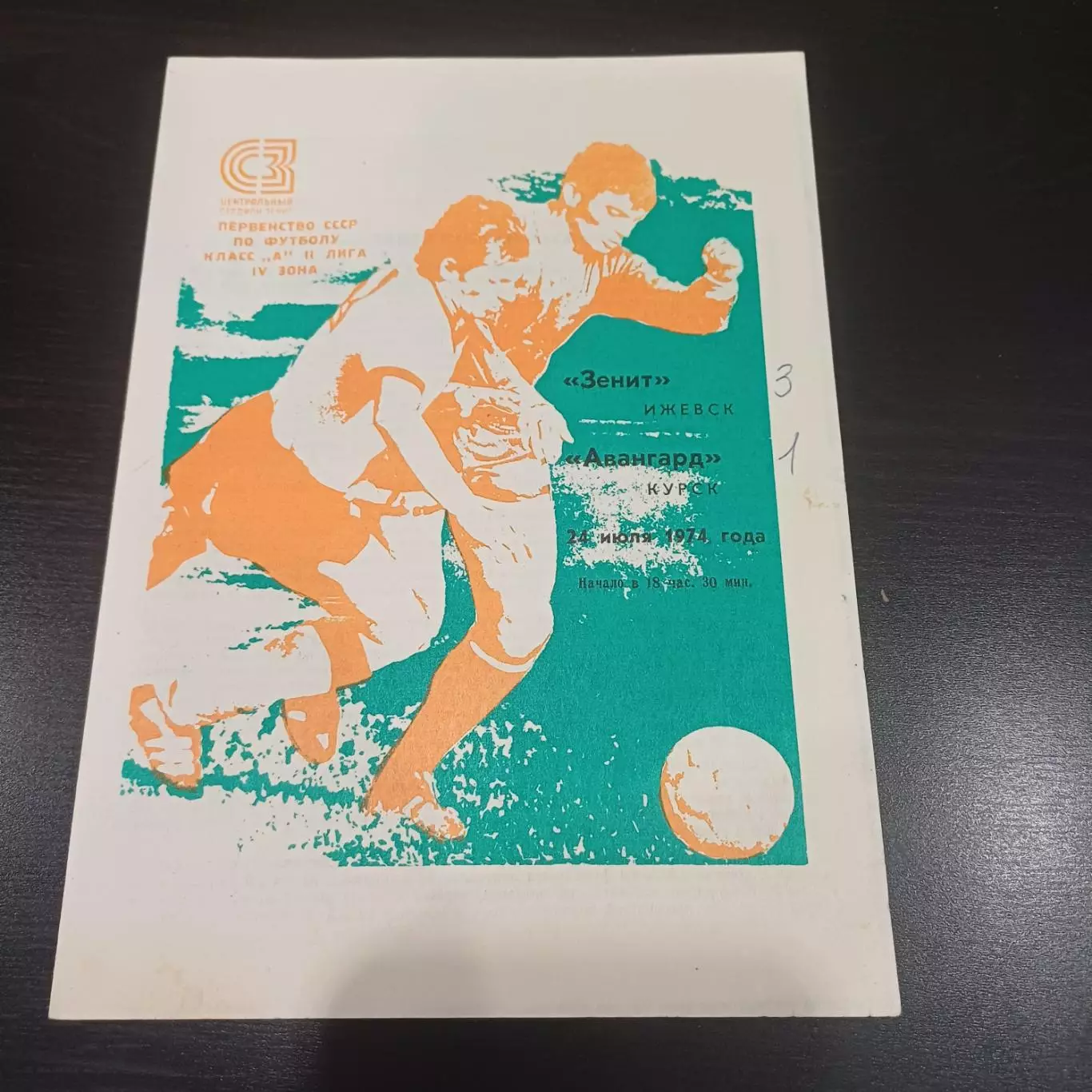 Зенит (Ижевск) - Авангард (Курск) 1974