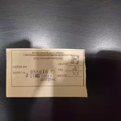 Ротор - Динамо (Ставрополь) 1992