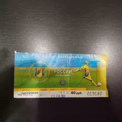 Ростсельмаш - Динамо (Москва) 2001