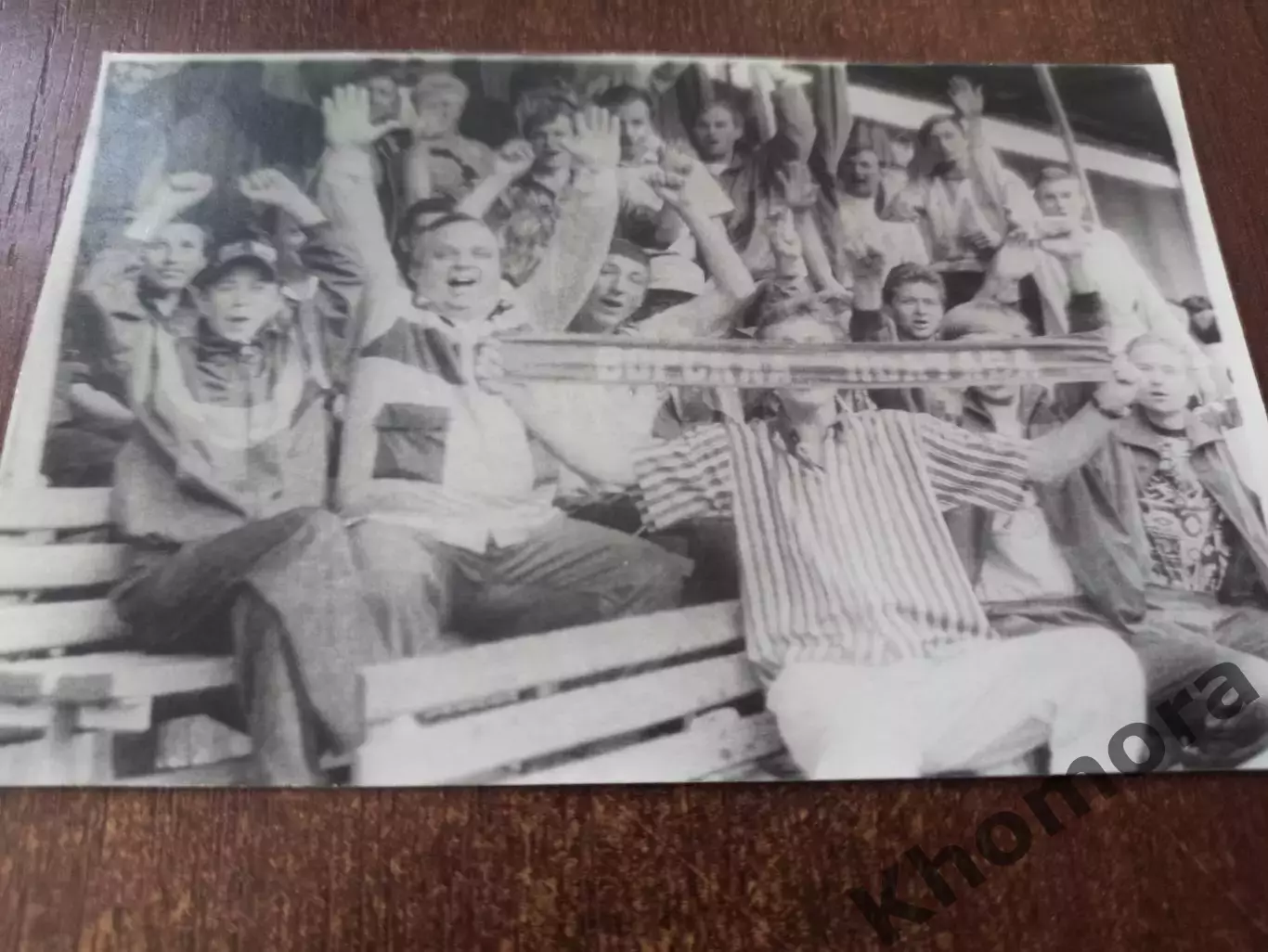 Ворскла (Полтава) - болельщики клуба (на матче в Александрии 17 июня 1996 года)