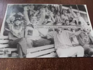 Ворскла (Полтава) - болельщики клуба (на матче в Александрии 17 июня 1996 года)