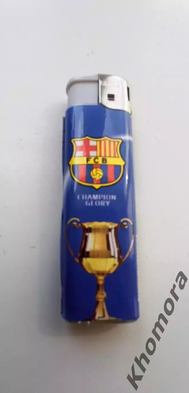ФК Барселона (Испания) - магнит, зажигалка, канцел.набор - карандаши и ластики 1