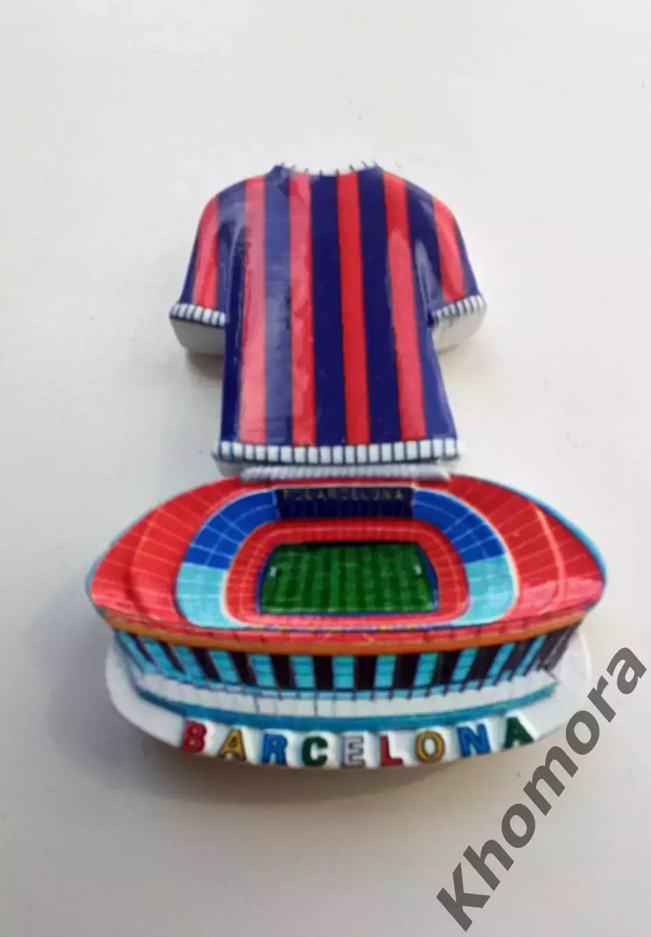 ФК Барселона (Испания) - магнит, зажигалка, канцел.набор - карандаши и ластики 2