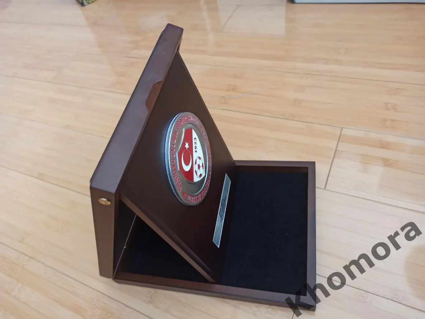 Турция - Украина 20.11.2018 ТМ - Памятный сувенир из натурал.дерева от ФФ Турции 4