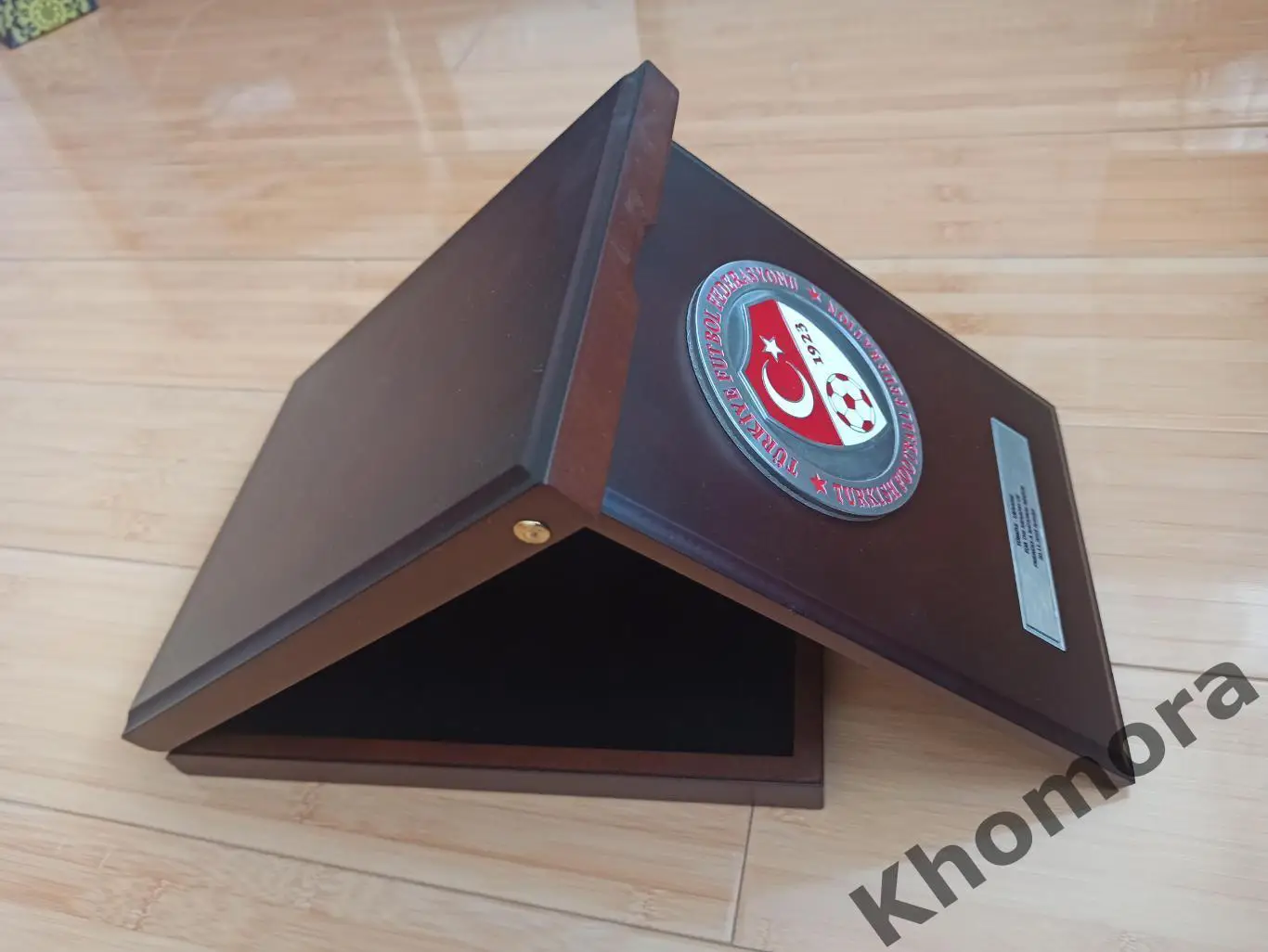 Турция - Украина 20.11.2018 ТМ - Памятный сувенир из натурал.дерева от ФФ Турции 5