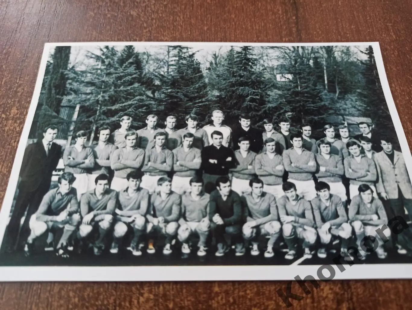 Днепр (Днепропетровск) 1973 - командное фото, тренер В.Лобановский