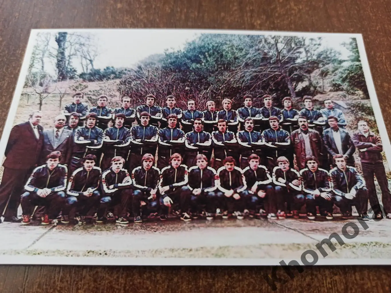 Днепр (Днепропетровск) 1983 - командное фото чемпионский состав