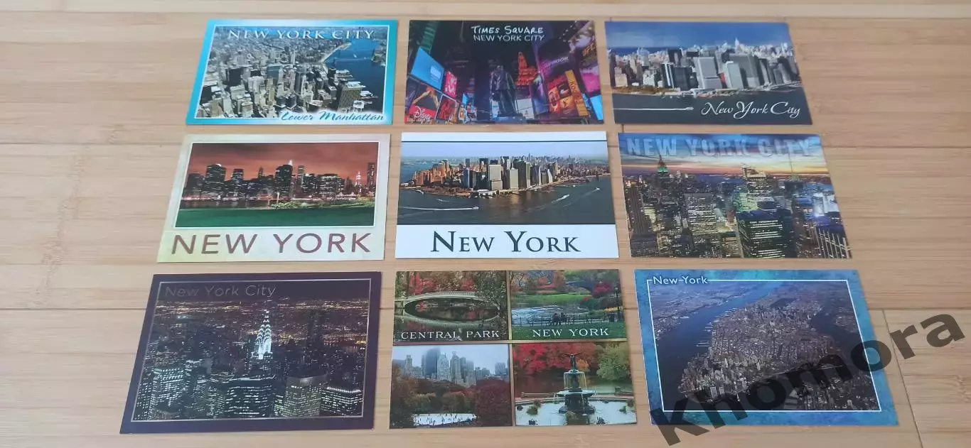 Набори открыток Нью-Йорк (45 штук) - коллекция