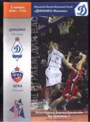 Динамо Москва - ЦСКА — 05.01.2008