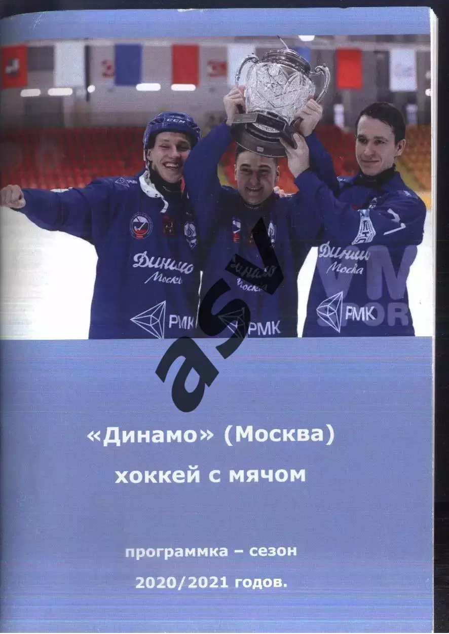 2020 /2021 Динамо Москва Хоккей с мячом