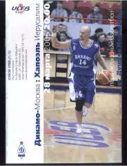 Динамо Москва – Хапоэль Иерусалим Израиль — 28.03.2006 Кубок УЛЕБ