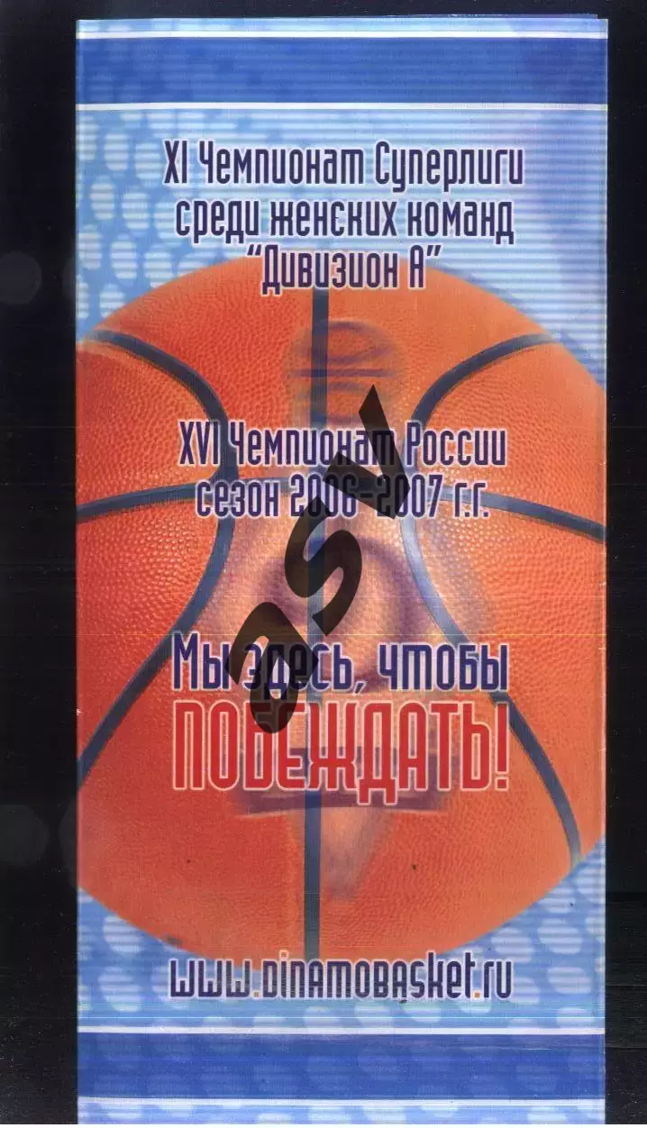 Динамо Москва - НУР Казань — 23.10.2006 Женщины