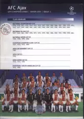 2004 /2005 Аякс Амстердам Гоглландия Лига Чемпионов