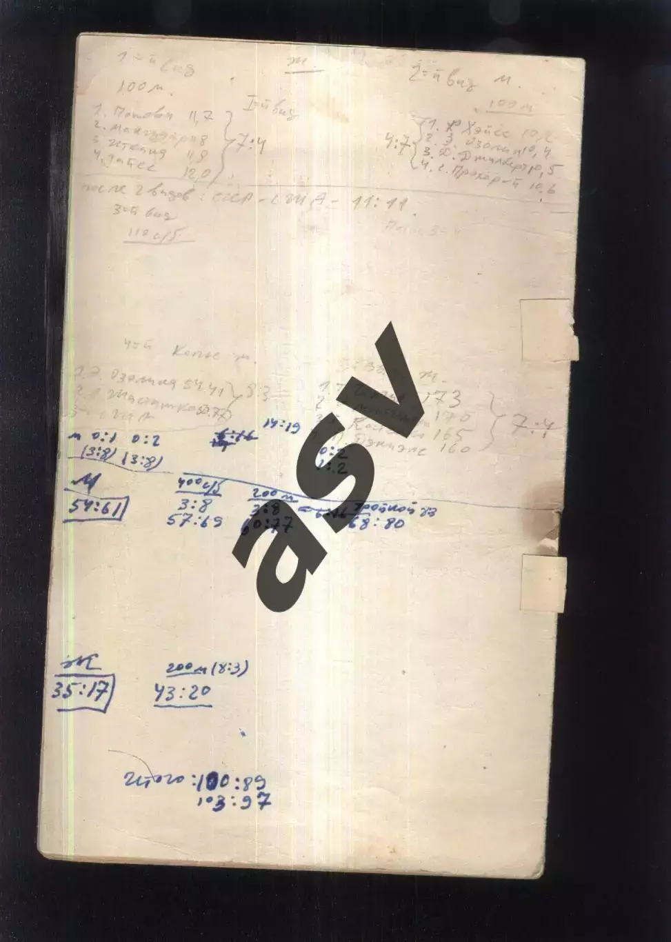 Легкая Атлетика СССР - США — 20-21.07.1963 1