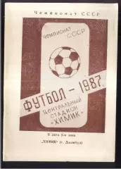 1987 Джамбул