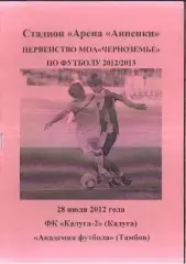 Калуга-2 - Арсенал Тула — 03.05.2012