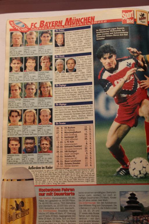 журнал Sport Bild (Спортивная картина) Германия 1994г. №33 1