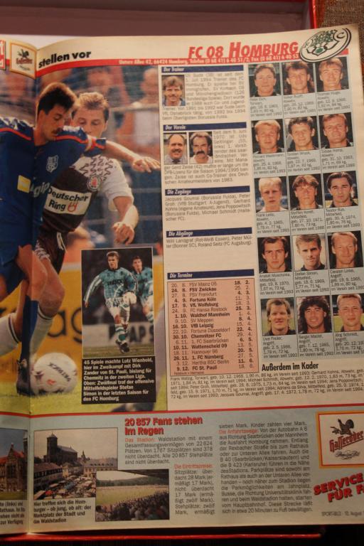 журнал Sport Bild (Спортивная картина) Германия 1994г. №32 1