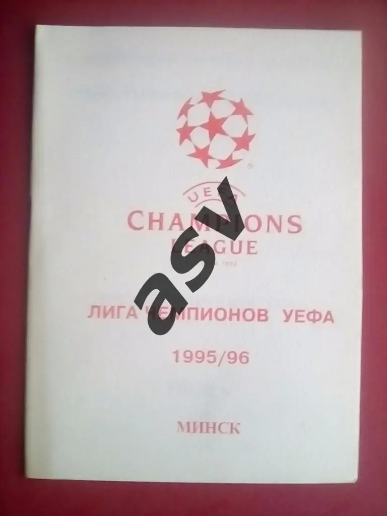Лига чемпионов 1995/96