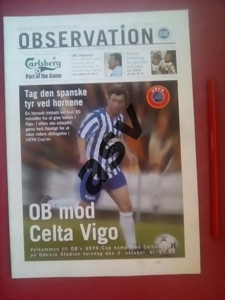 Оденсе Дания - Сельта Испания 2002 Кубок УЕФА
