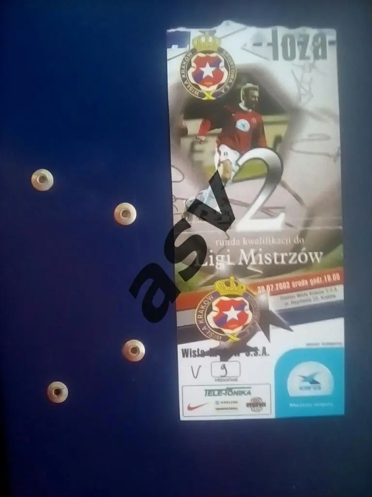 Висла Польша - Омония Кипр 2003 Лига Чемпионов