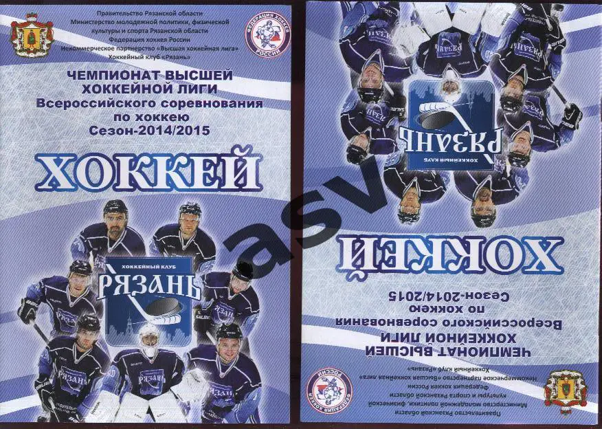 ХК Рязань - Рубин(Тюмень) 25.02.2015 1/8 Финала 1 матч