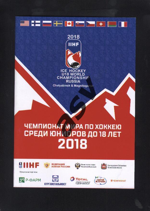 Чемпионат мира среди юниоров (до 18 лет) 2018 Челябинск- Магнитогорск
