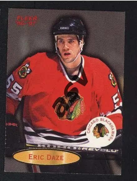 Эрик Дазе / Eric Daze. Чикаго Блэкхокс / Chicago Blackhawks 1996-97
