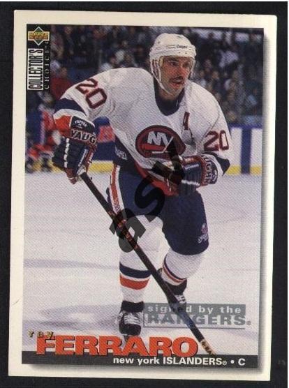 Ray Ferraro (New York Islanders). Upper Deck Collector's Choice 1995-1996, № 33.