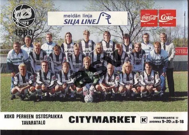 1990 ТПС Турку Финляндия