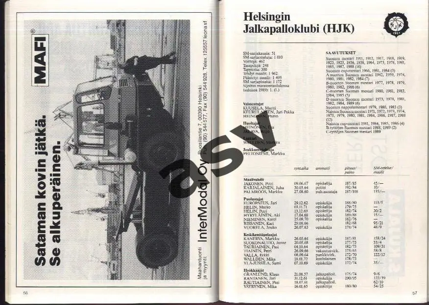 1990 ТПС Турку Финляндия 2