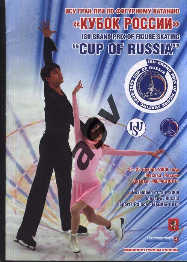 2008 Кубок России по Фигурному Катанию 21-23.11.2008