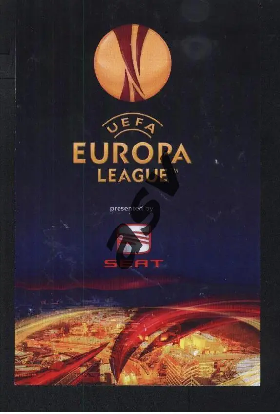Аккредитация Спартак Москва - Аякс Амстердам Голландия 17.03.2011 Лига Европы 1