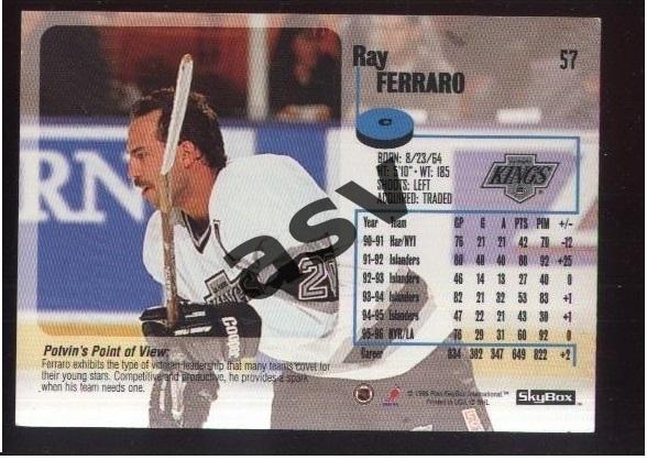 Рэй Ферраро / Ray Ferraro / Лос-Анджелес Кингз / Los Angeles Kings 1