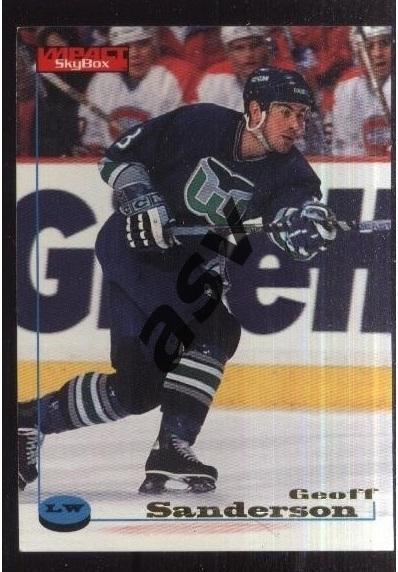 Джефф Сандерсон / Geoff Sanderson / Хартфорд Уэйлерз / Hartford Whalers