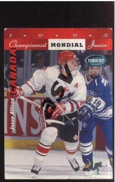 Jason Allison / Джейсон Аллисон / Canadian World Junior