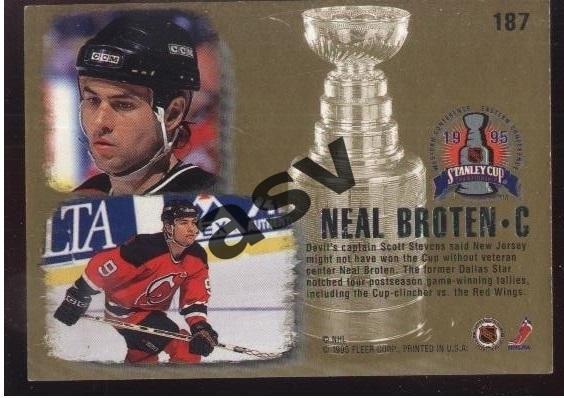 Нил Бротен / Neal Broten / Нью-Джерси Дэвилз / New Jersey Devils 1