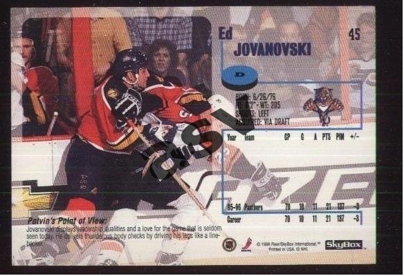 Ed Jovanovski / Эд Жовановски / Флорида Пантерс / Florida Panthers 1