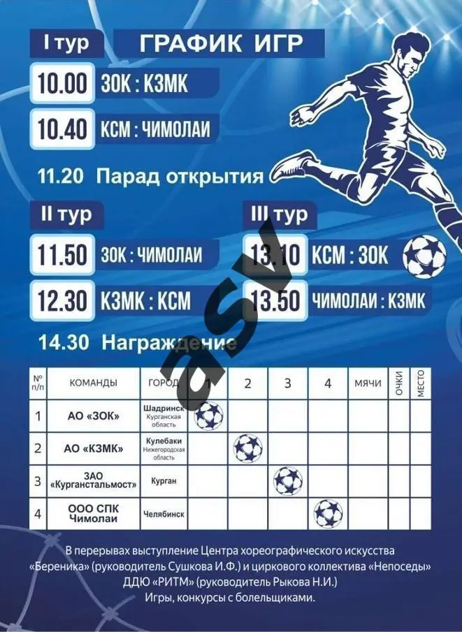 Мини-футбол. Турнир в Шадринске — 11.02.2023 Курган, Челябинск, Нижний Новгород 1