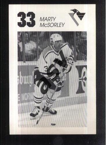 Marty McSorley / Марти Максорли / Pittsburgh Penguins / Питтсбург Пингвинз