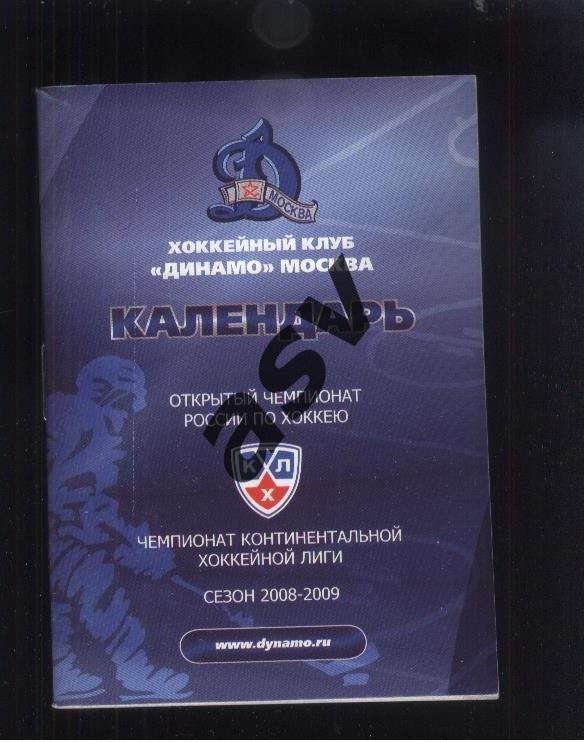 2008-2009 Хоккей Динамо Москва