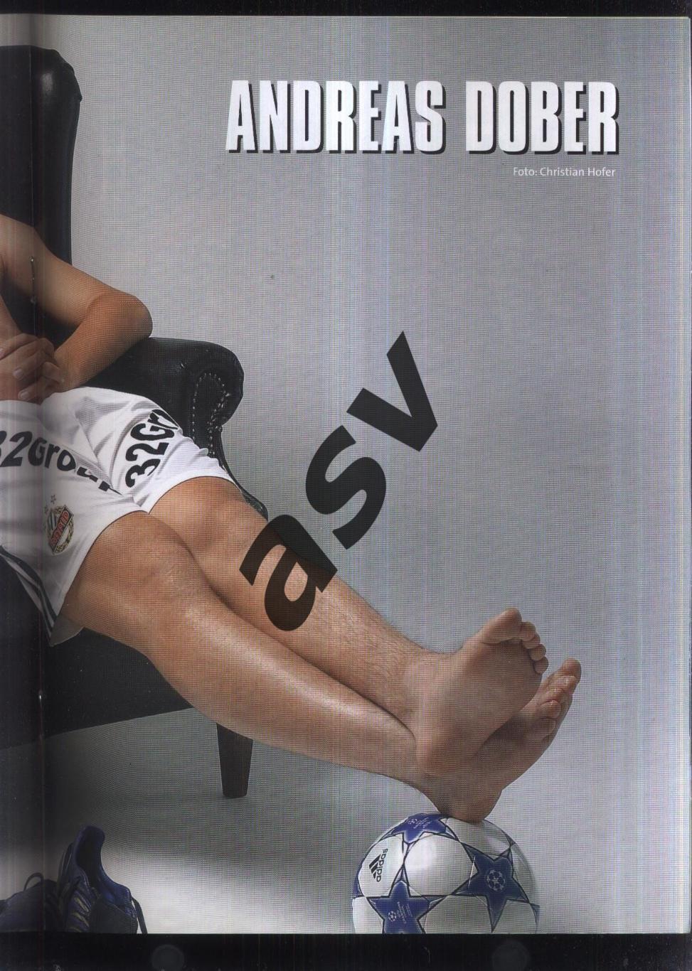 2005 / Журнал / Rapid Magazin / Рапид Вена / № 4 + Постер Andreas Dober 2